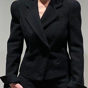 Armani Collezioni  black blazer.  Vintage.